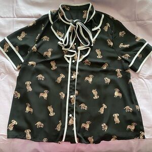 Weiner Dog Blouse